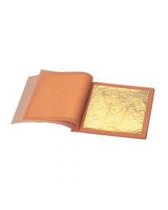 Carnet de Feuilles d'Or Véritable