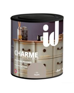 Peinture Charme Taupe 500ml ID Paris