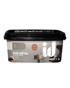 Peinture Pur Métal Nickel 2L ID Paris