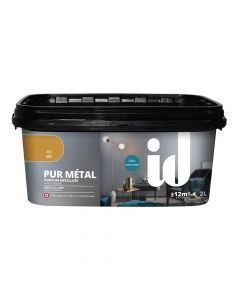 Peinture Pur Métal Or 2L ID Paris