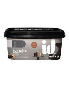 Peinture Pur Métal Plomb 2L ID Paris