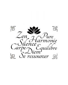 Pochoir Lettre Artemio : Textes Pure