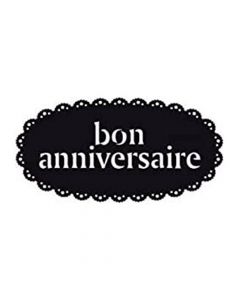 Pochoir de Cuisine : Bon anniversaire Artemio