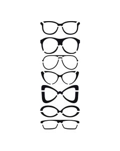 Pochoir Déco : Lunettes Artemio