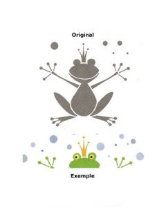 Pochoir Animal : Grenouille