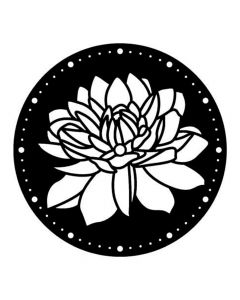 Pochoir Horloge : Fleur de Lotus Artemio