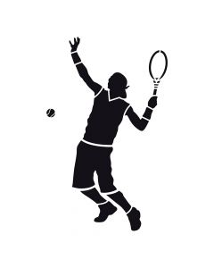 Pochoir Sport : Tennisman Artemio