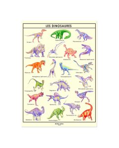 Poster Dinosaures