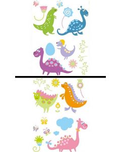 Sticker Mural Animal : Dinosaures