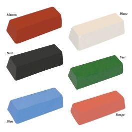 Pâte à Polir Verte Pour Métaux - Acier Inoxydable, Aluminium, Cuivre, Finition Miroir, 112x34x25 Mm