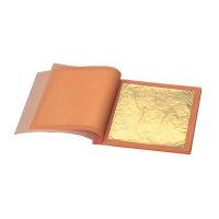 Carnet de Feuilles d'Or Véritable