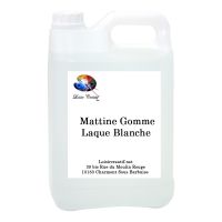 Mattine Gomme Laque Blanche