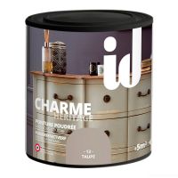 Peinture Charme Taupe 500ml ID Paris