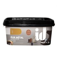 Peinture Pur Métal Or 2L ID Paris