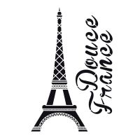 Pochoir Déco : Tour Eiffel Artemio