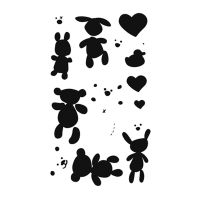 Pochoir Enfant : Ourson Artemio