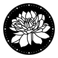 Pochoir Horloge : Fleur de Lotus Artemio