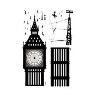 Sticker Mural Déco : Big Ben