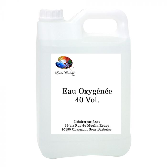 EAU OXYGENEE 40 VOLUMES LITRE - Delorme