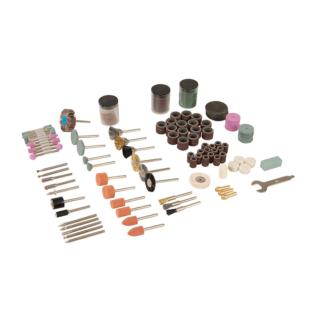 WERCKMANN® Kit d'accessoires pour outil combiné 198 pièces Ponçage perçage Outil rotatif